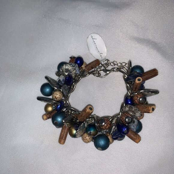 women's Sheerwater beach wear Bracelet multicolor natural beaded hand crafted. - Picture 13 of 13